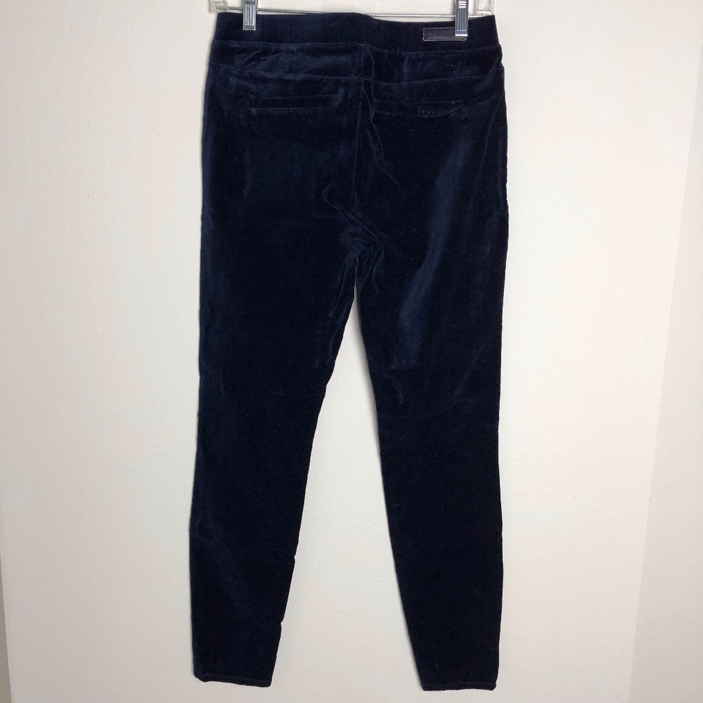 Blank NYC Blue Velvet Pull-on Leggings